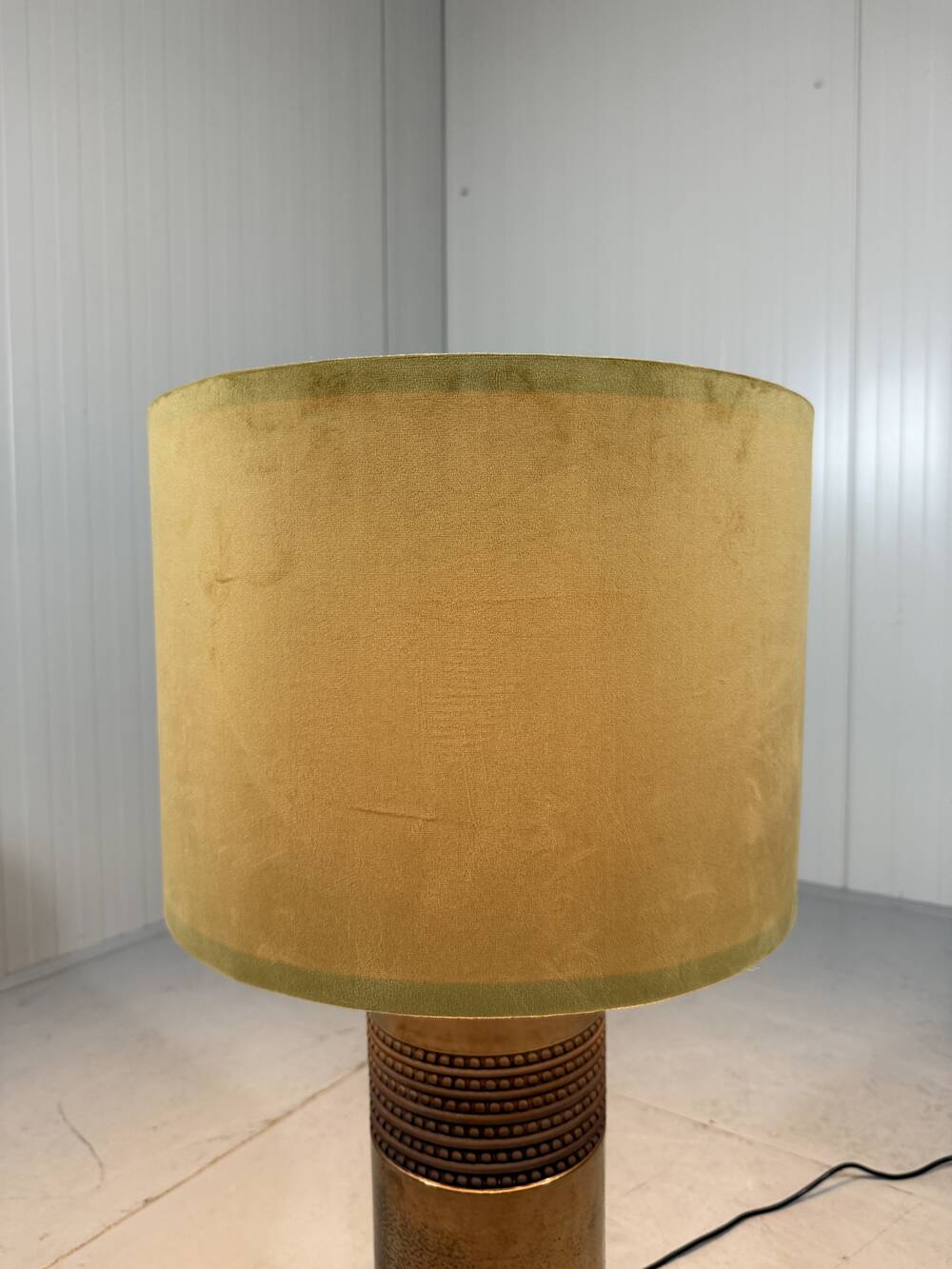 Bitossi large ceramic table lamp for Bergboms, Sweden 1960’s