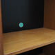 Oak bookcase, Danish design, 1970s, manufactured by ÆJM Møbler