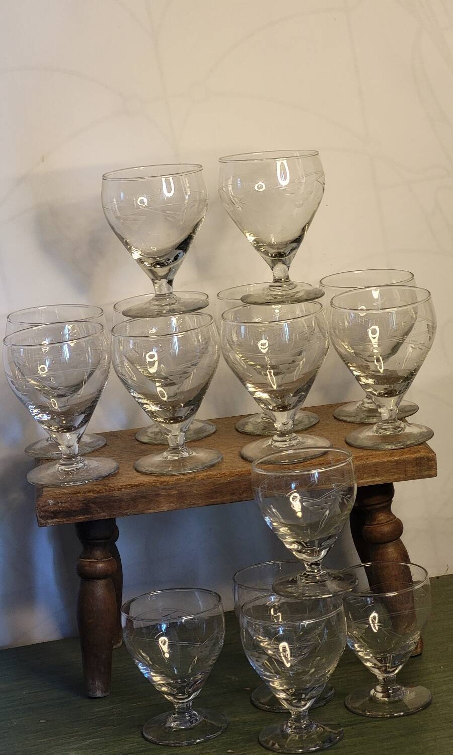 Vintage stemware