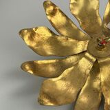Wall sconce in brass