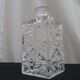A molded Crystal whiskey decanter