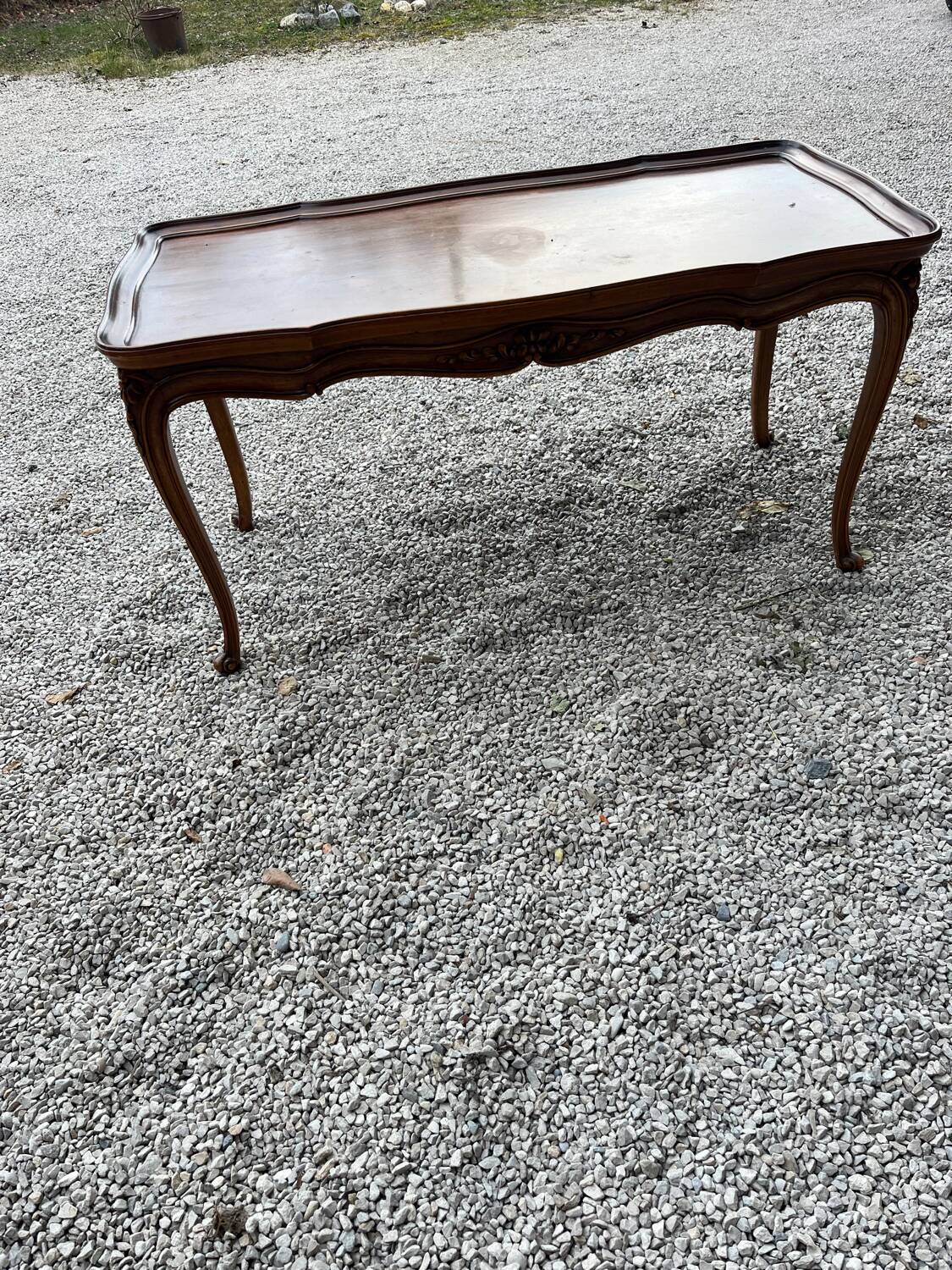 Wooden coffee table 1950/60