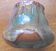 Old sandstone vase from Puisaye: LACHENY (1927-1974)