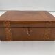 Writing Casket Box in Walnut with Inlays, England, Late 19th Century