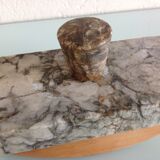 Blotter stamp in gray vintage marble 40s-50s