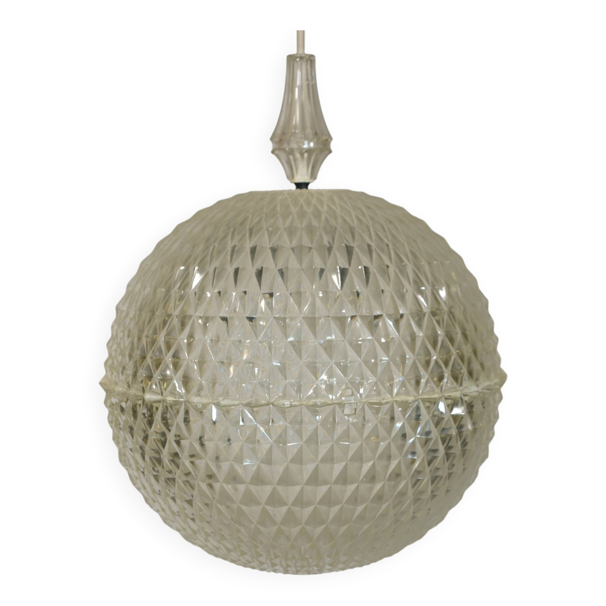 Space Age ceiling lamp in Acryl by Aloys Gangkofner for Erco, 1970s