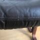 Armchair siesta brown leather by ingmar relling for westnofa
