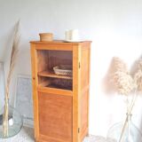 Armoire parisienne vitrée type vaisselier