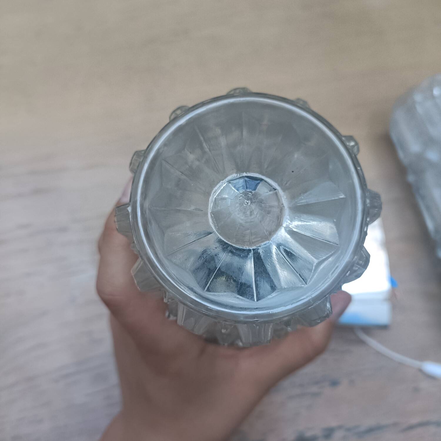 Pair of chrome Space Age wall lights