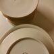 Assiettes creuses porcelaine de Vierzon