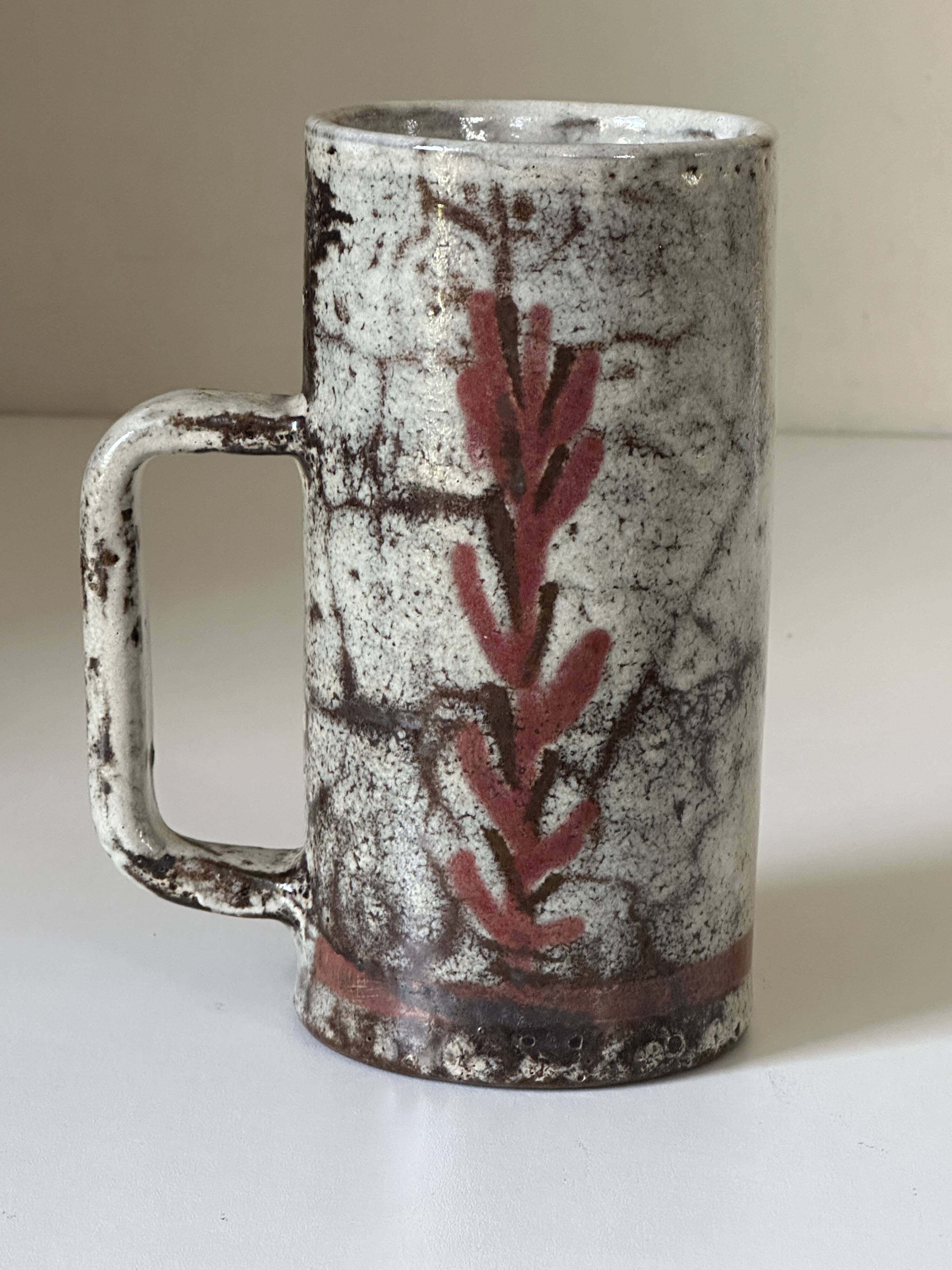Gustave Reynaud ceramics the vintage mulberry tree design from the 60s