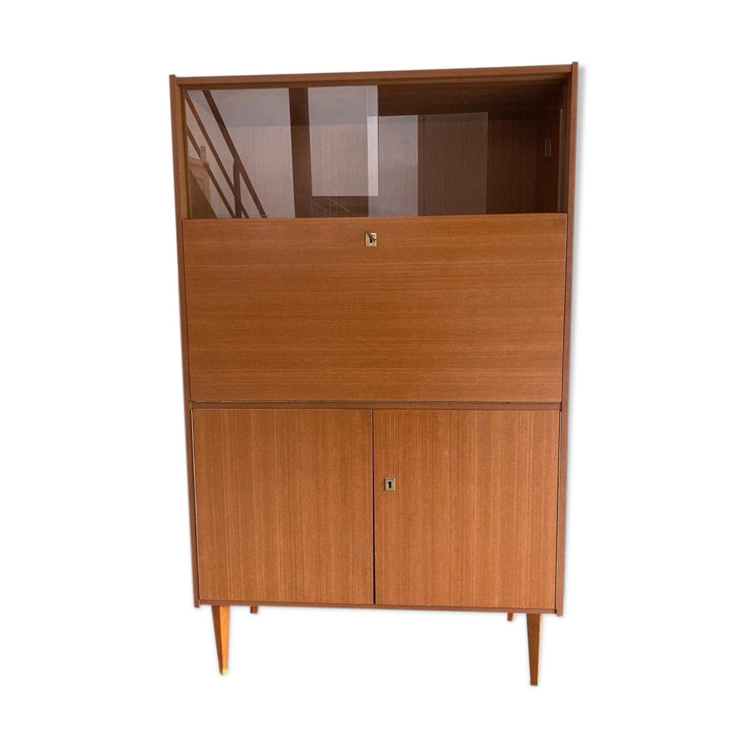 Vintage wooden secretary