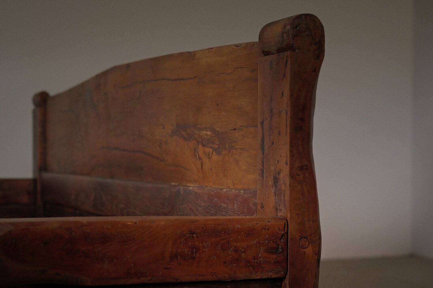 Mountain bench, folk art, 1800