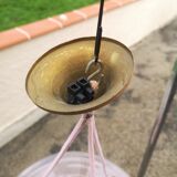 Glass pendant light