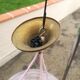Glass pendant light