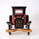 Wooden car, old toy or decoration