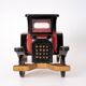 Wooden car, old toy or decoration