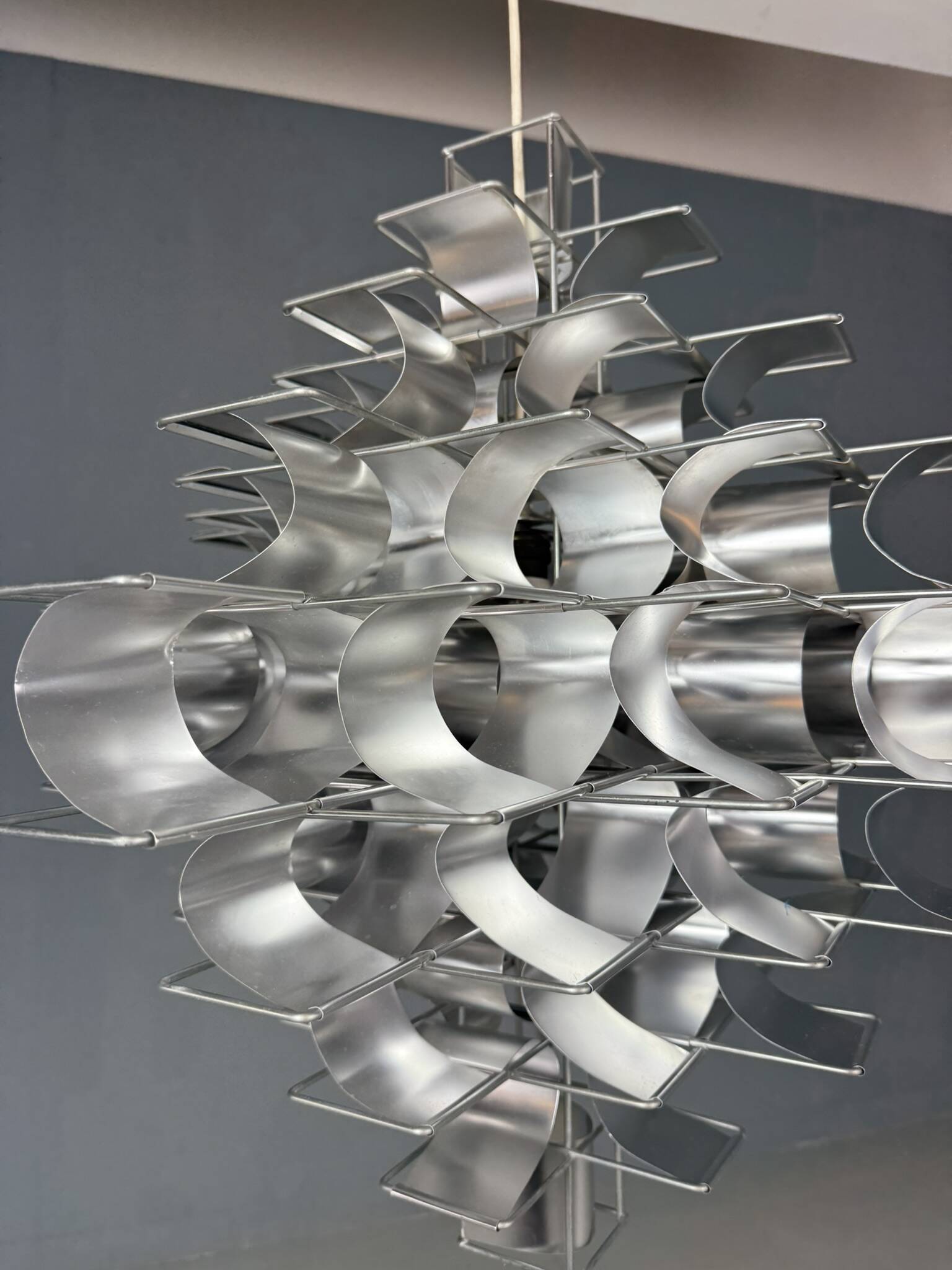 Huge Max Sauze Cassiopé Pendant Lamp 1969, France