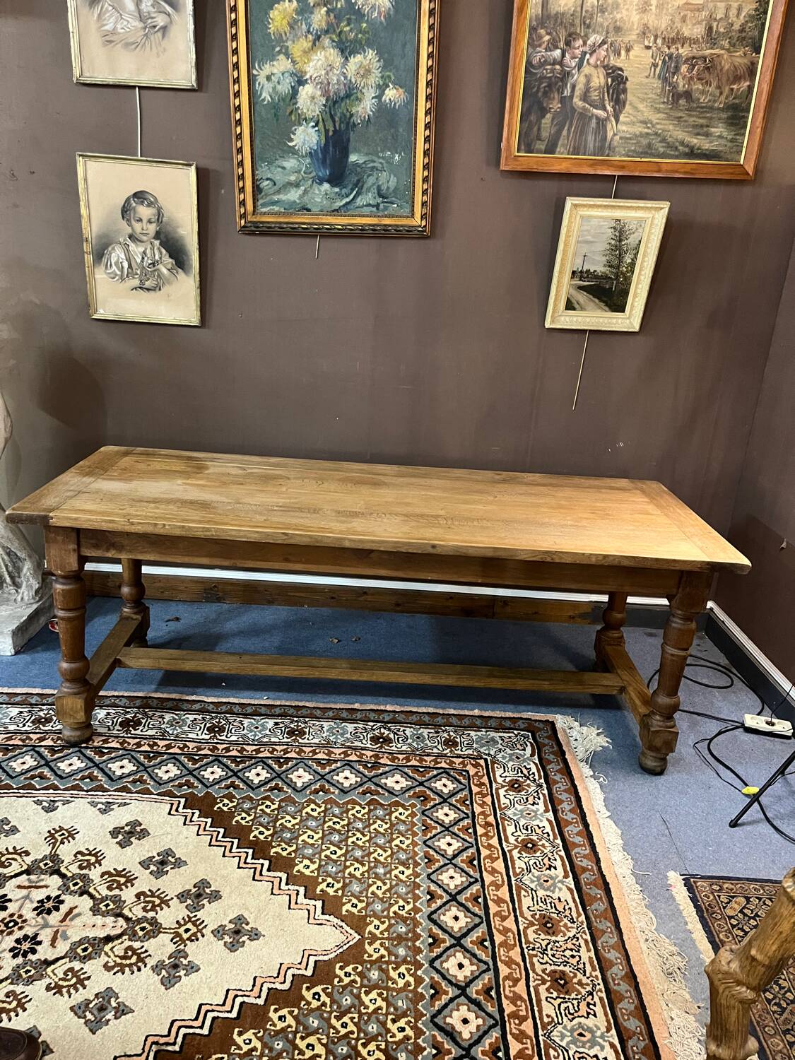 Farmhouse dining table