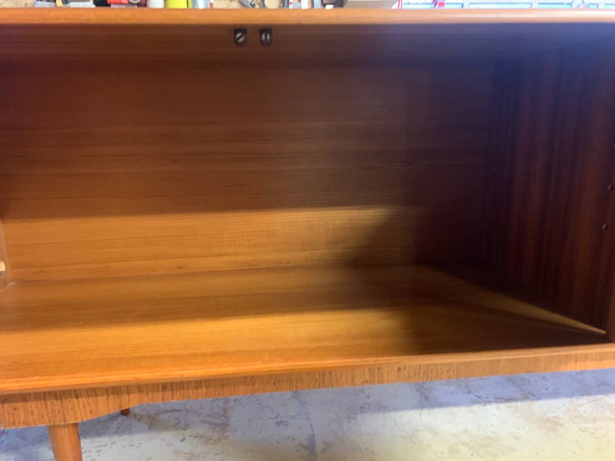 Enfilade scandinave vintage en teck