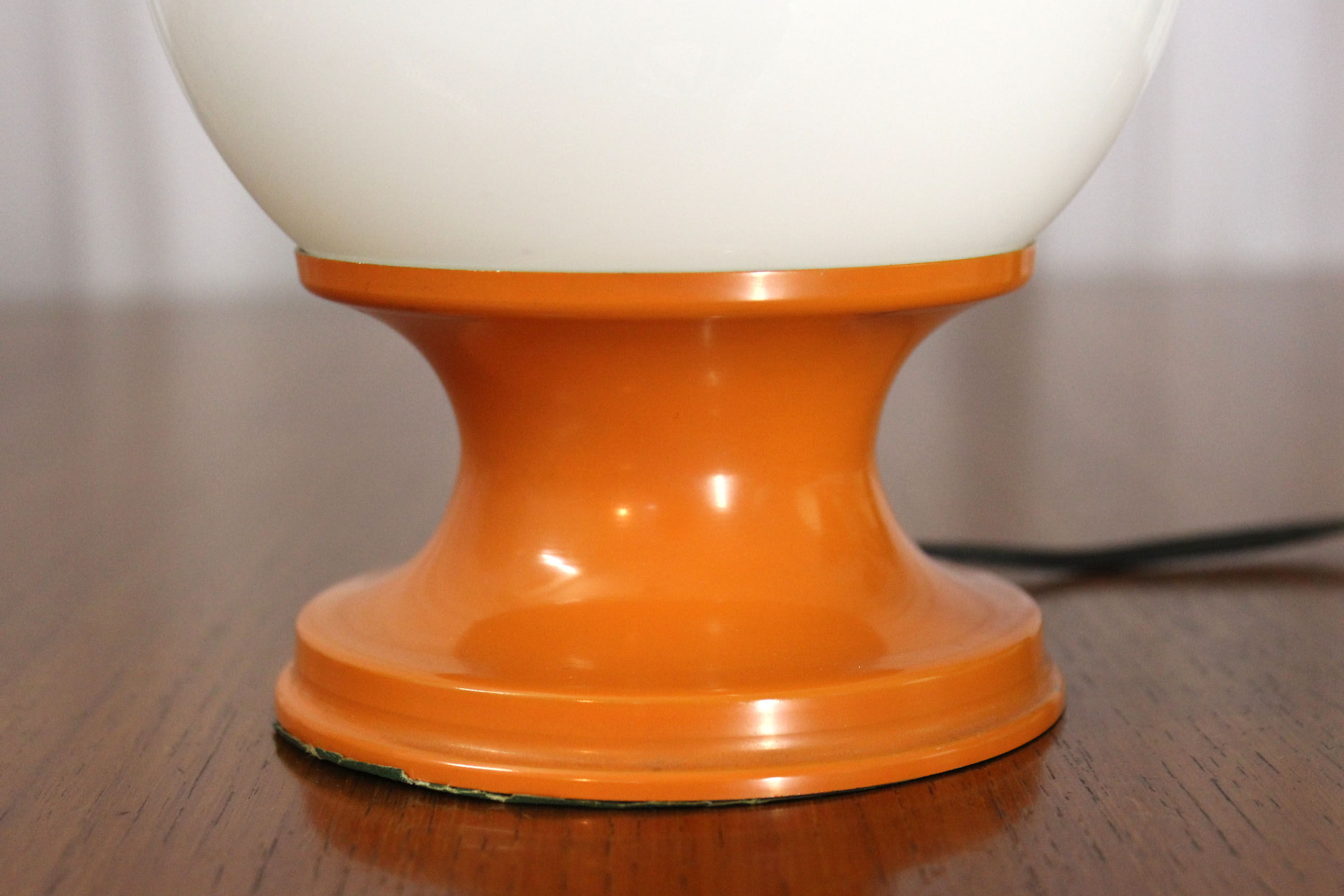 Opaline table lamps set of two - 1960s italiani modern