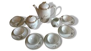 service à thé en porcelaine - limoges