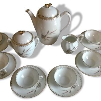 Porcelain tea service of limoges