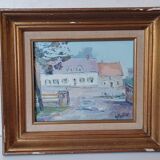 Peinture à l huile Wierre effroy
