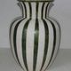 Vase old ceramic potiche 40 cm 50s signed "PH"