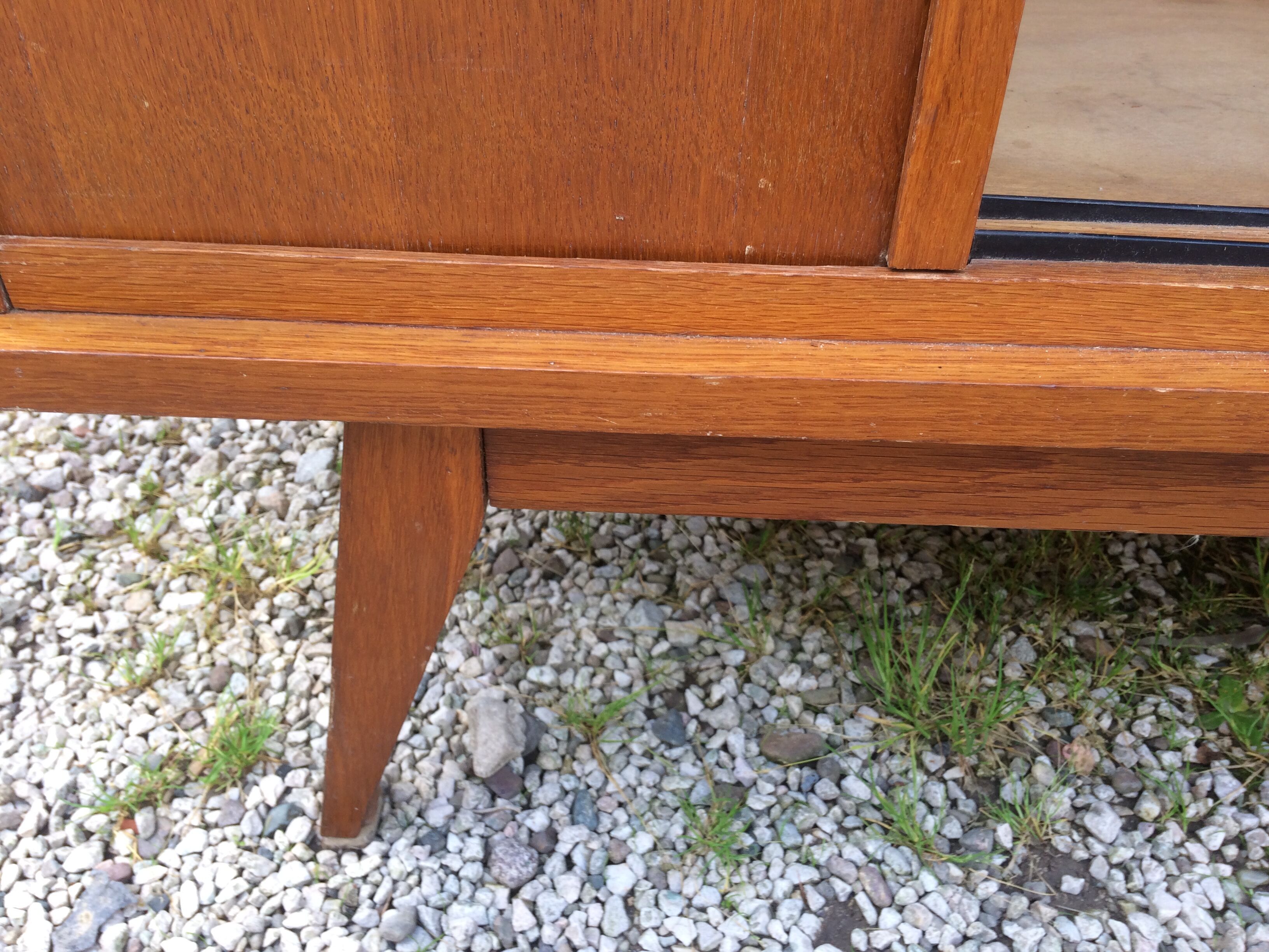 Vintage cabinet feet compass