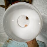 Globe en opaline pour suspension