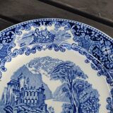 15 assiettes à dessert anciennes en faïence Petrus Regout &. Co Maastricht modèle Castillo