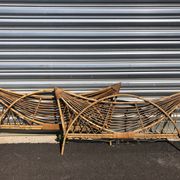 Head and foot of rattan rattan from the 60