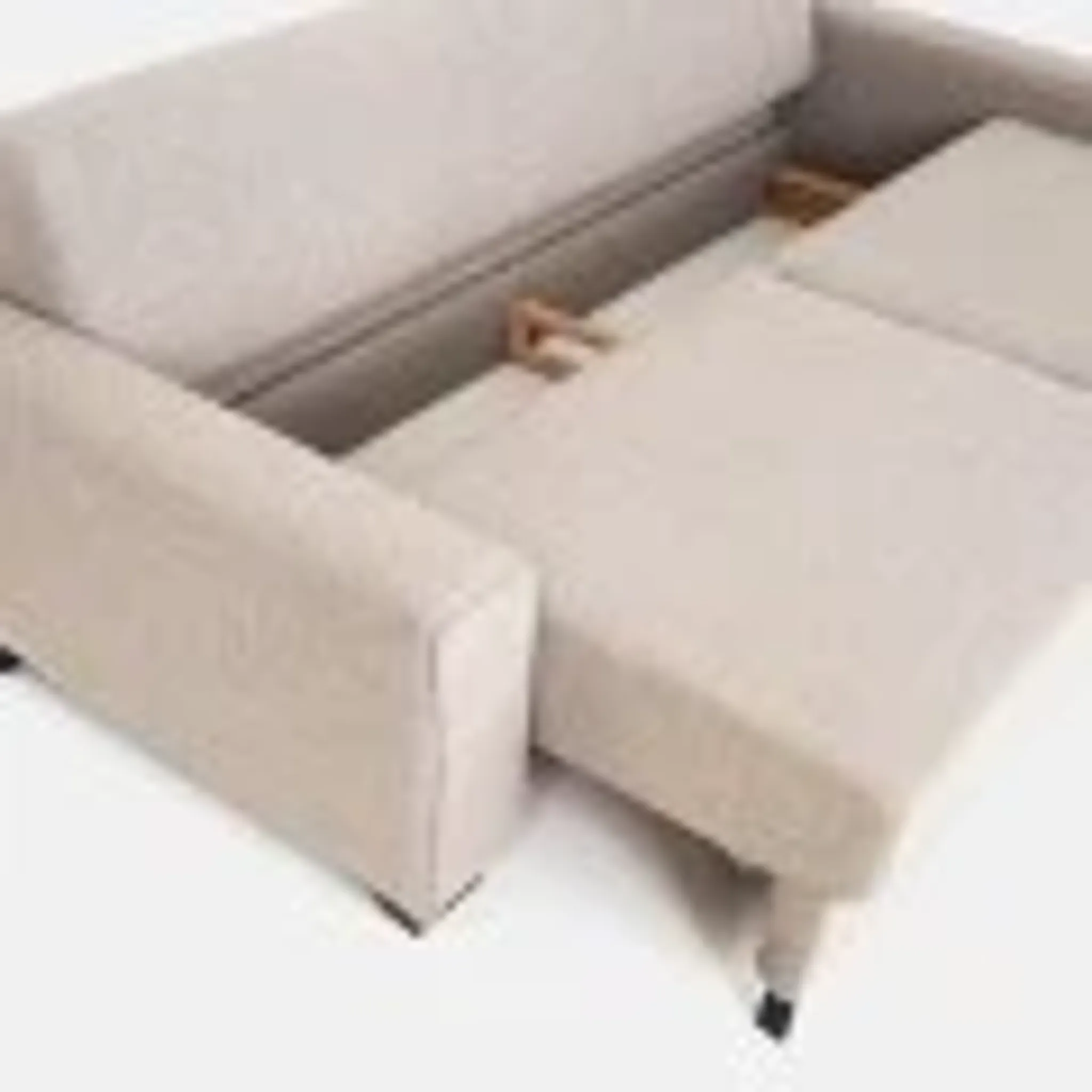 Sofa REJKIAVIK beige mélangé, design scandinave