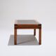 Table basse en bois, bernard vuarnesson, 1970s