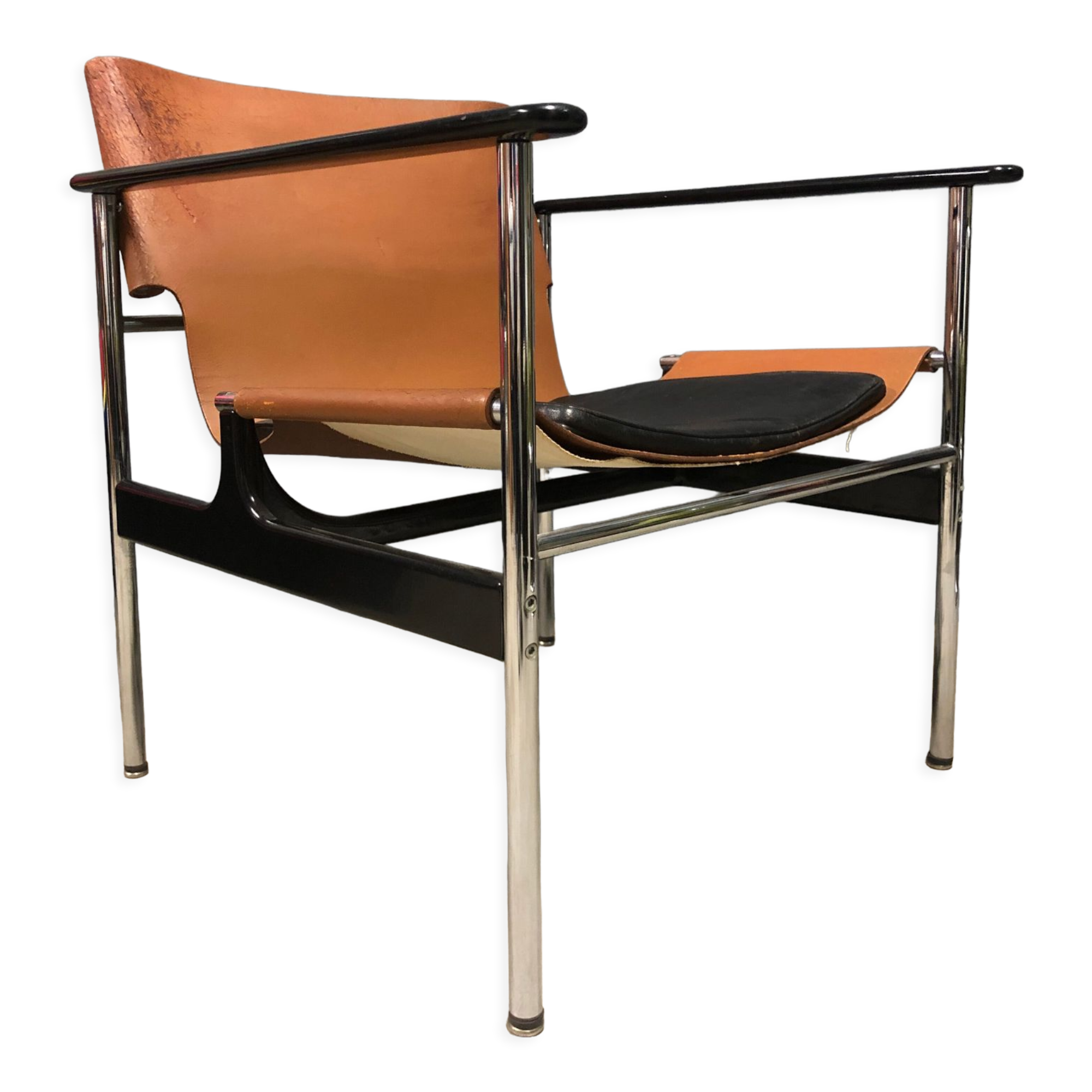Vintage Charles Pollock 657 lounge chair for Knoll