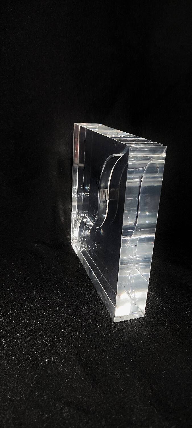 Serre-livres en méthacrylate. Espagne, années 1990.