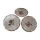 2 vegetable dishes and 1 ravier Digoin Sarreguemines model 9181