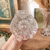 Cut crystal vase, 1970