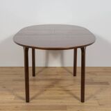 Mid-Century Oval Extendable Teak Dining Table from McIntosh, 1960s
