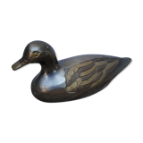 Brass metal duck