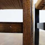 Set of 4 low stools