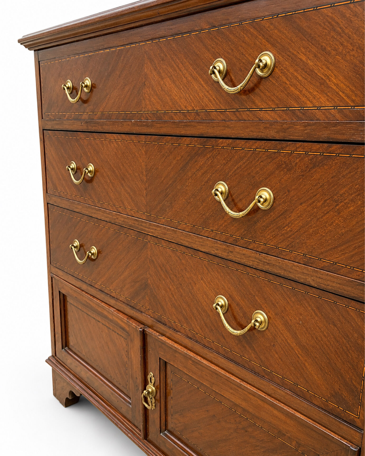 Georgian Chippendale commode 19th century