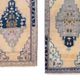 Set of 2 vintage handmade Turkish rugs 50x100 cm