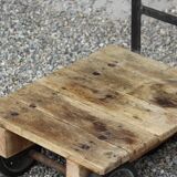 Old industrial style trolley
