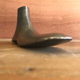 Vintage metal shoemaker's foot