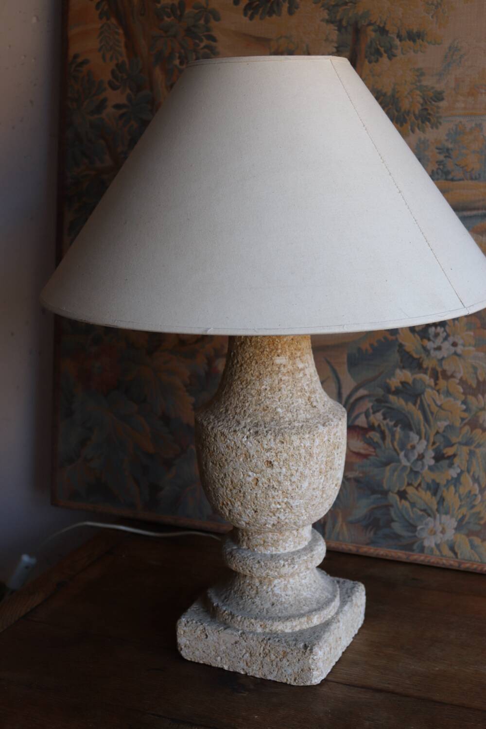 Vintage stone lamp – 1970s