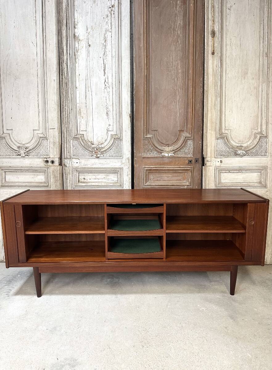 Enfilade danoise en teck circa 1960