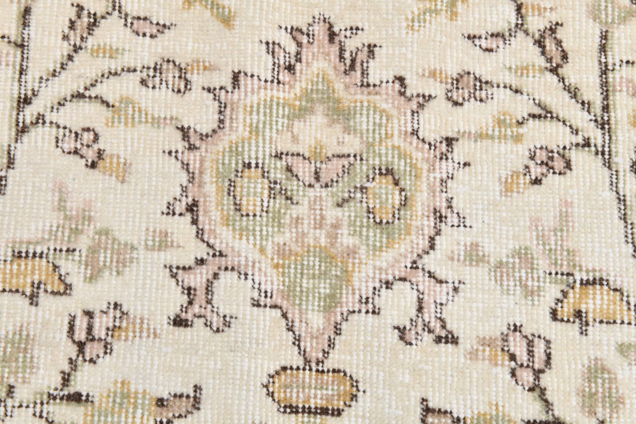 Cream & Beige Antique Turkish Rug 163x267Cm SK 21968