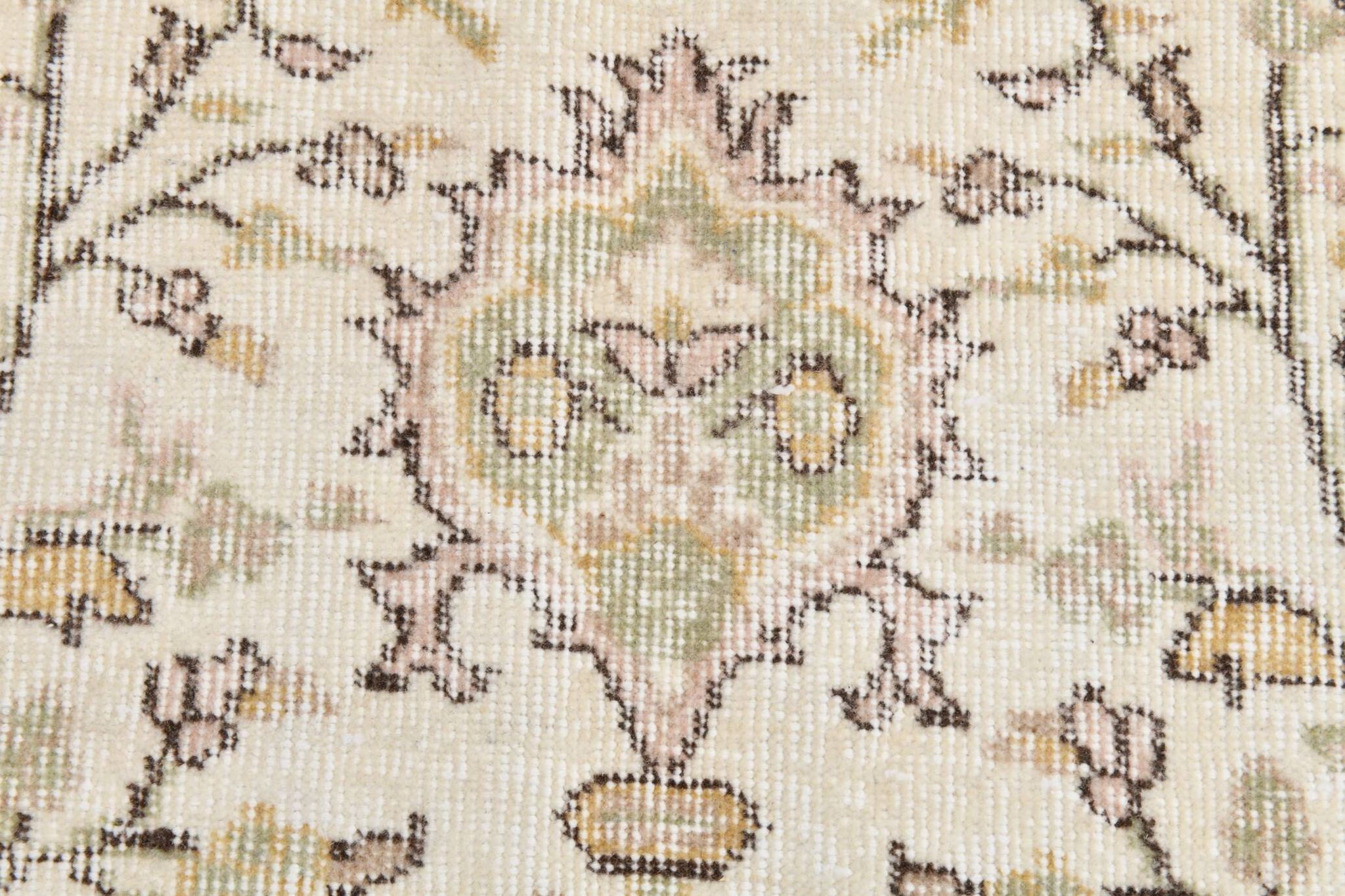 Cream & Beige Antique Turkish Rug 163x267Cm SK 21968
